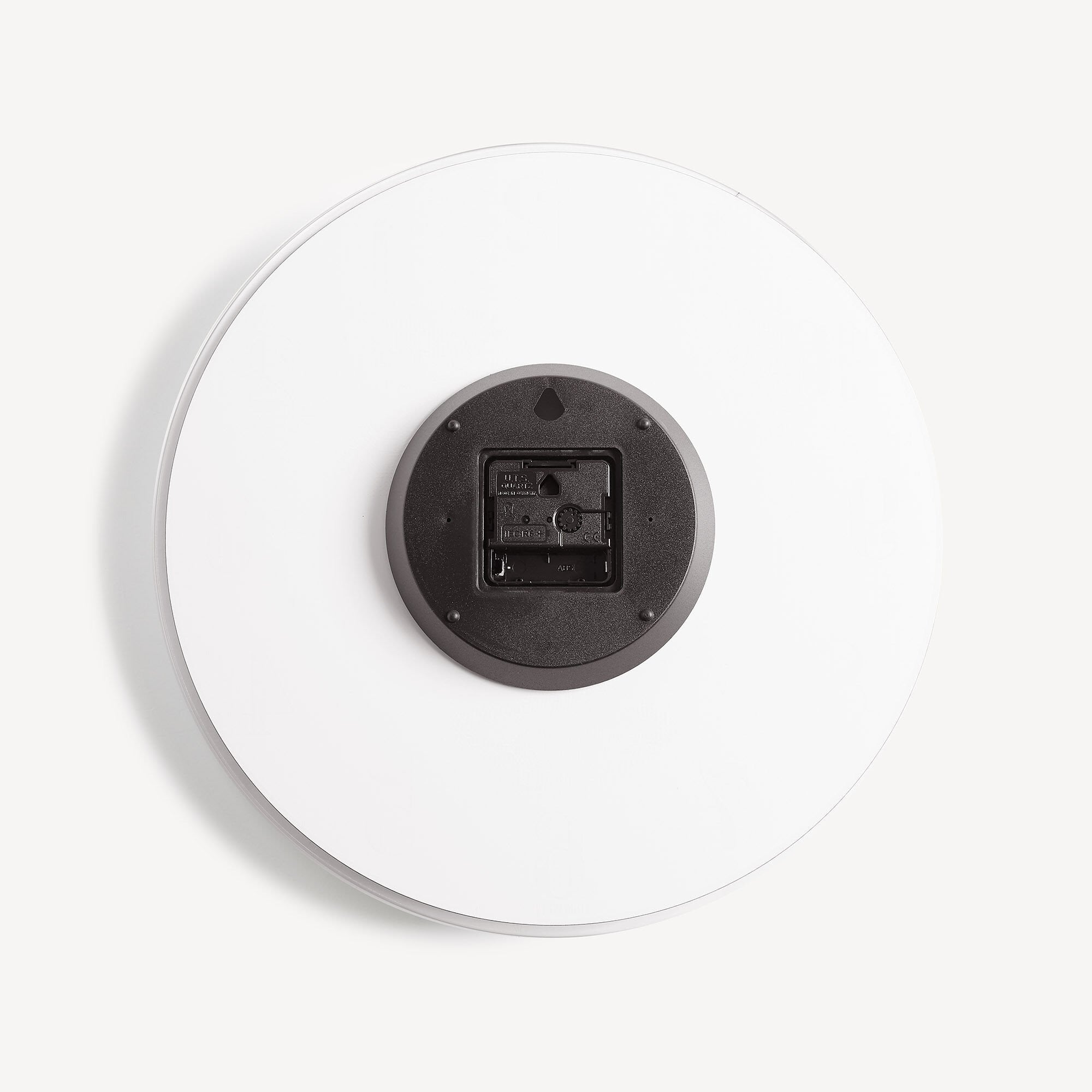 Viso clock - White & Black