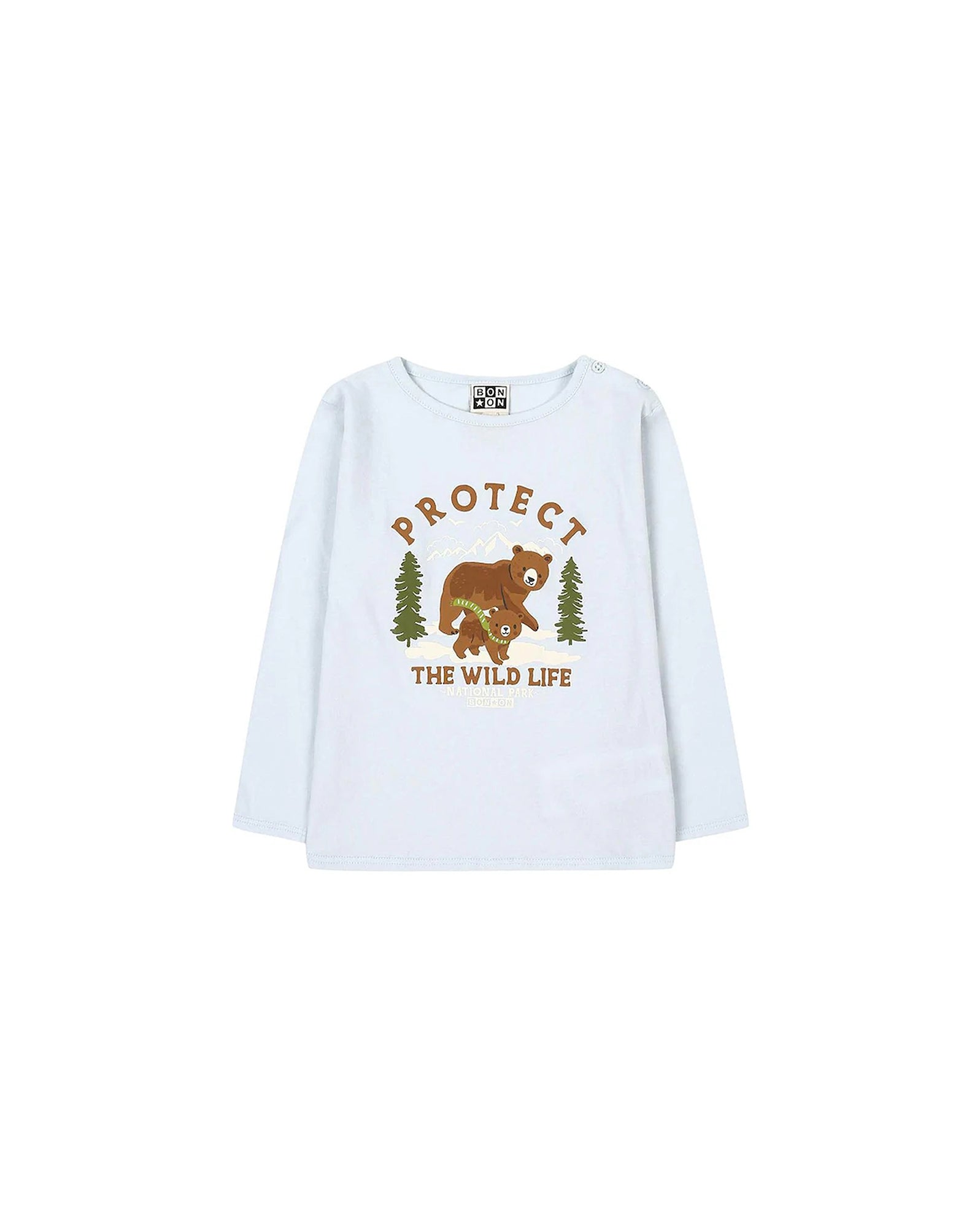 T-shirt Taxi - Bleu Nuageux