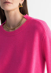 Gretchen cashmere jumper - Chateau Rose