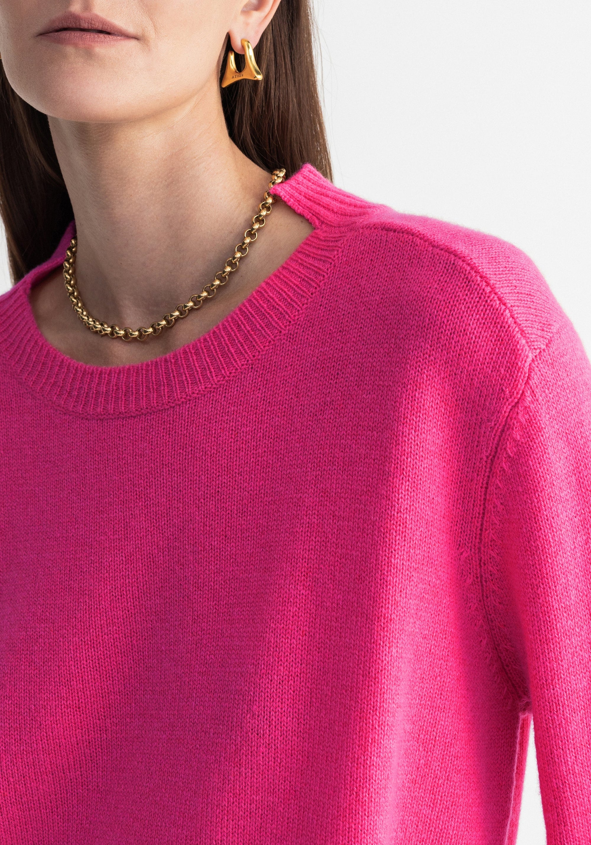 Gretchen cashmere jumper - Chateau Rose