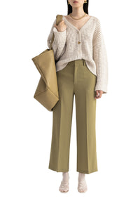 Pantalon droit Griffin - Olive