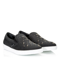 Sneakers Grove en cuir - Black & Gunmetal