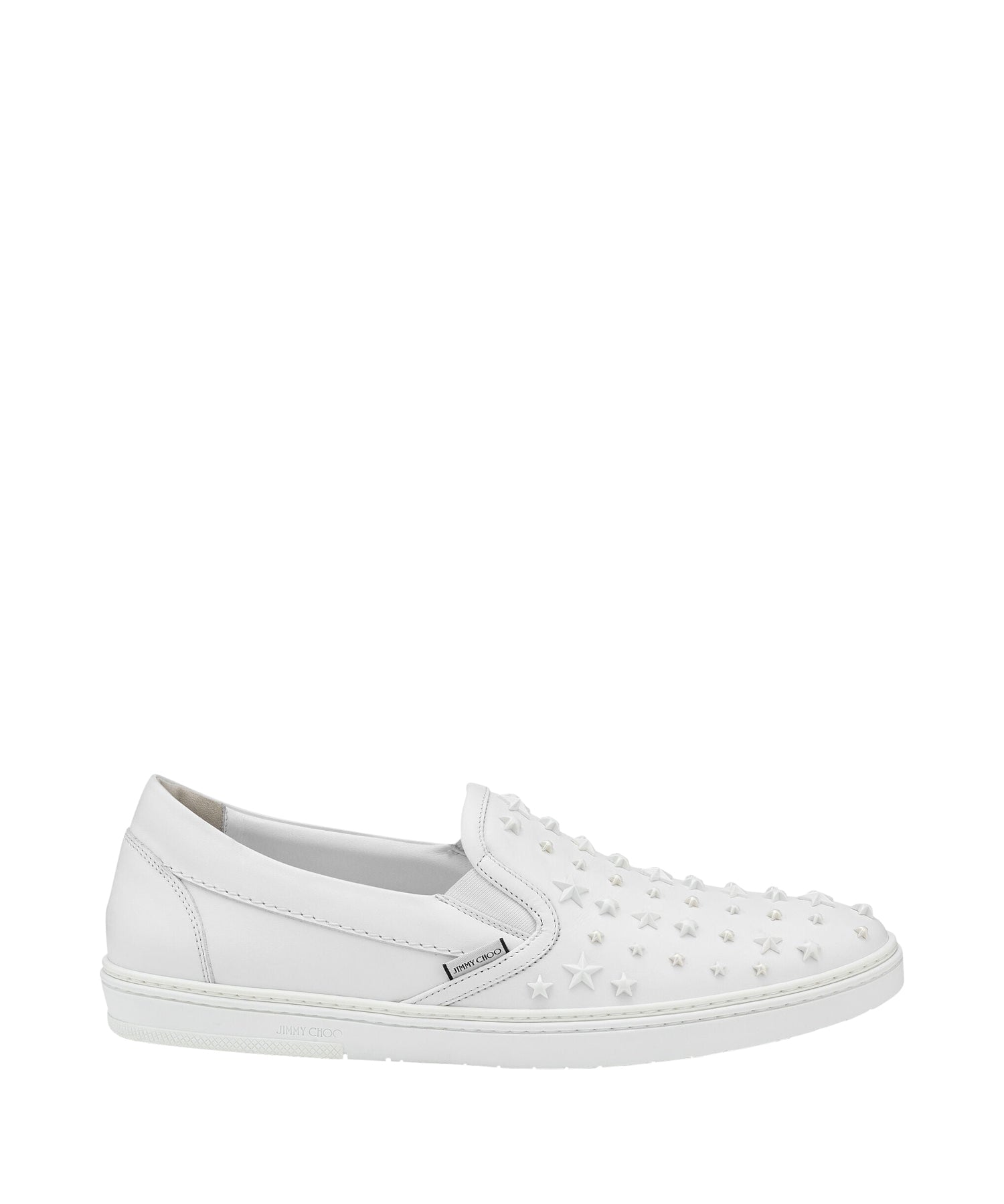 Sneakers Grove en cuir avec étoiles - Ultra White