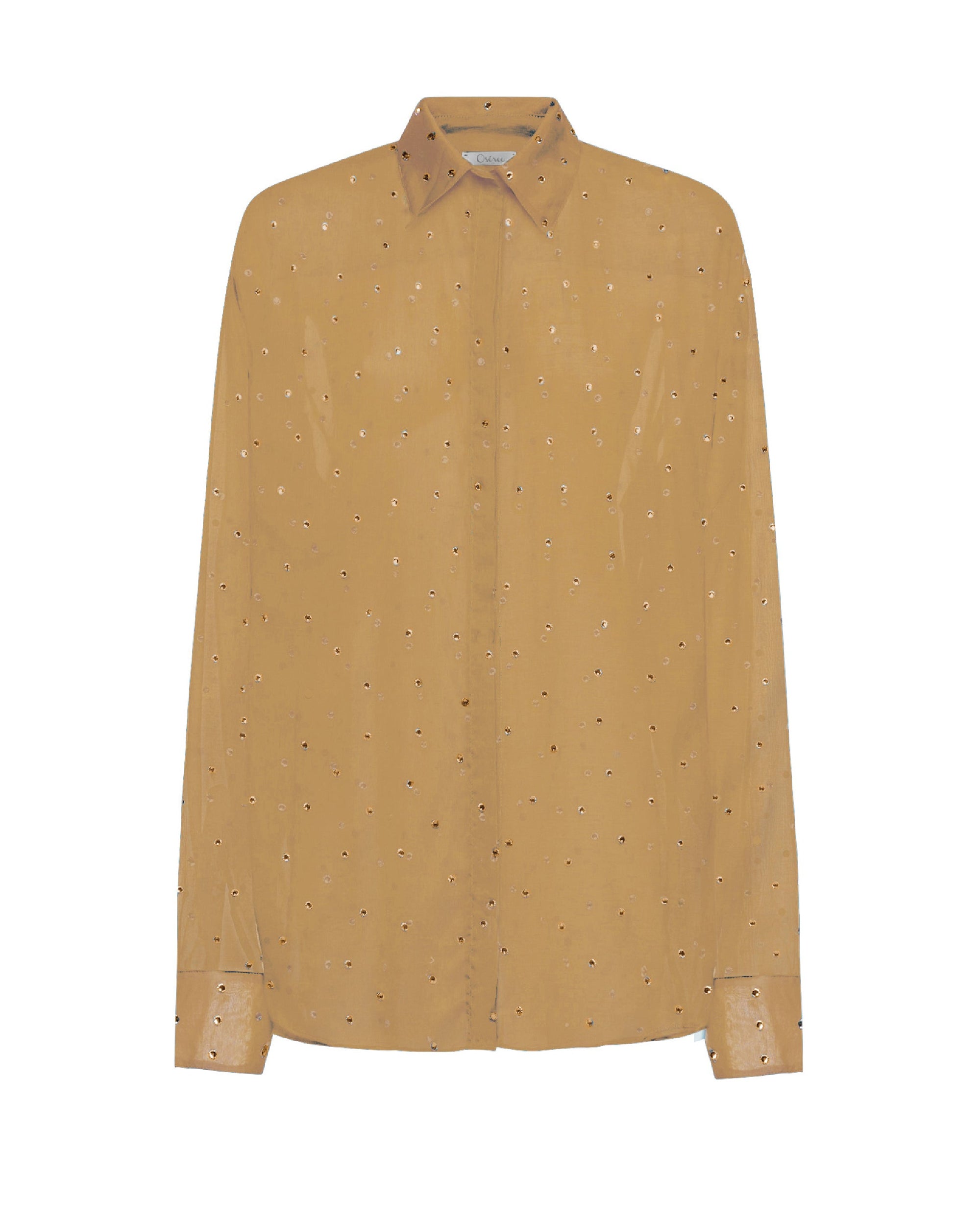 Chemise longue Gem en coton - Sandstone