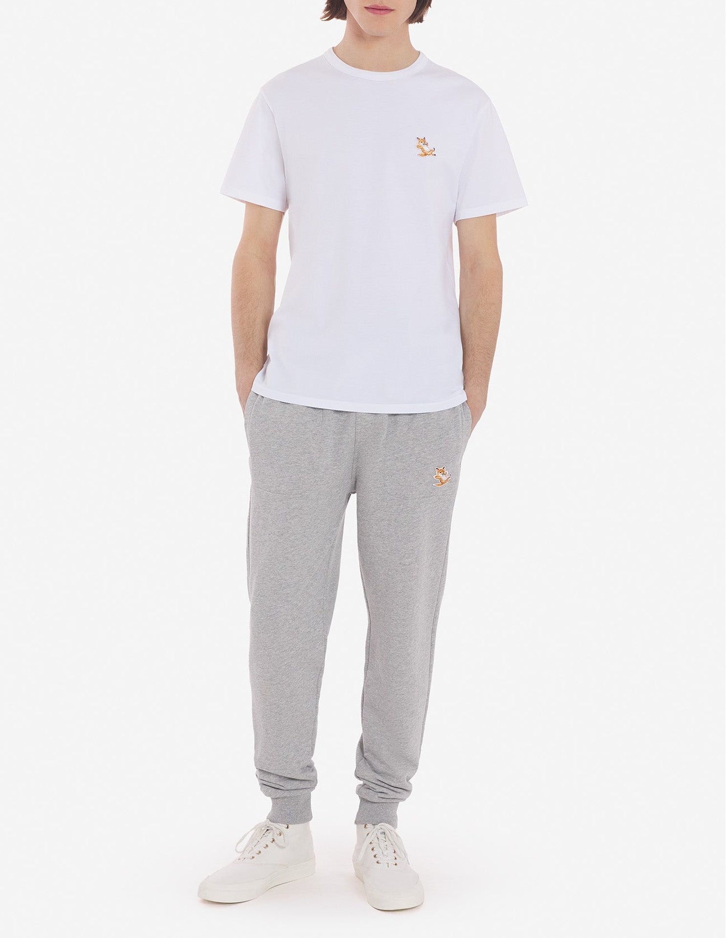 Round-neck T-shirt - White