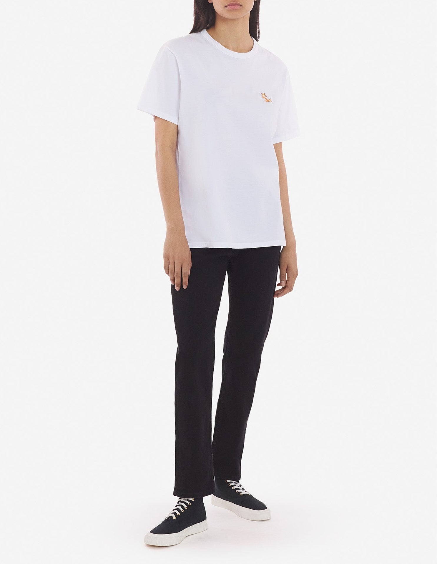 T-shirt à col arrondi - White
