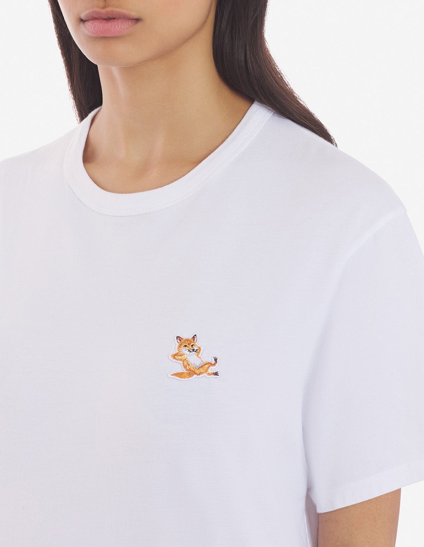 Round-neck T-shirt - White