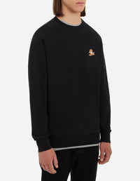 Sweatshirt Fox avec écusson - Black