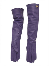 ZOFFLINE_Candy Violet Gants en cuir - Candy Violet