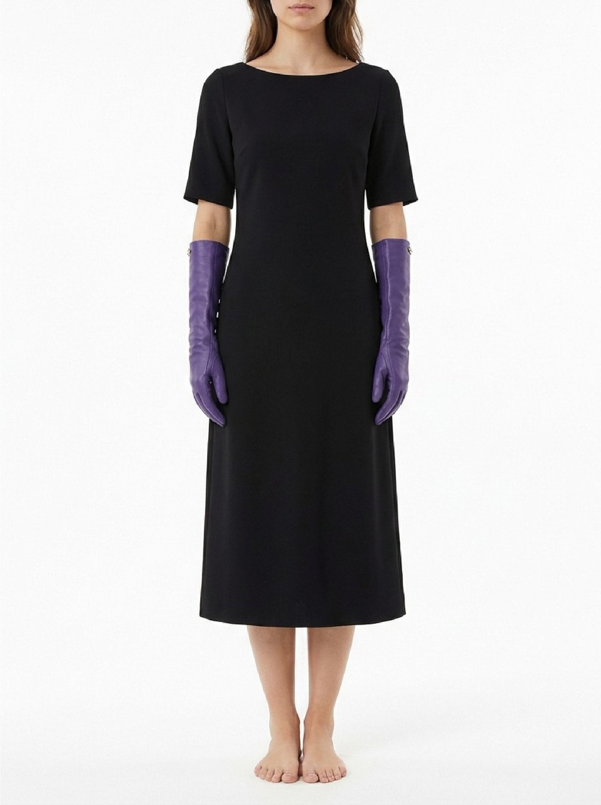 ZOFFLINE_Candy Violet Gants en cuir - Candy Violet