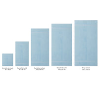 Univers de bain motif graphique - Blanc & Emeraude