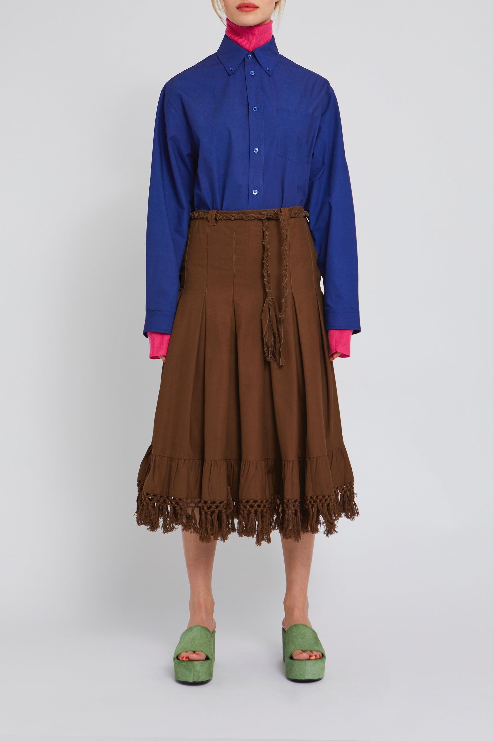 Blouse Gula coupe oversize - Blue