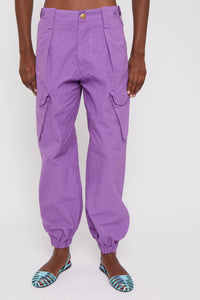 Pantalon cargo Gun - Purple