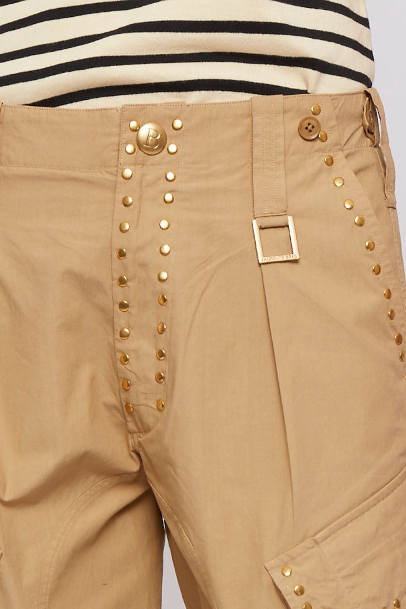 Pantalon Gun coupe cargo - Beige