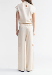 Pantalon cargo Gust - Cream