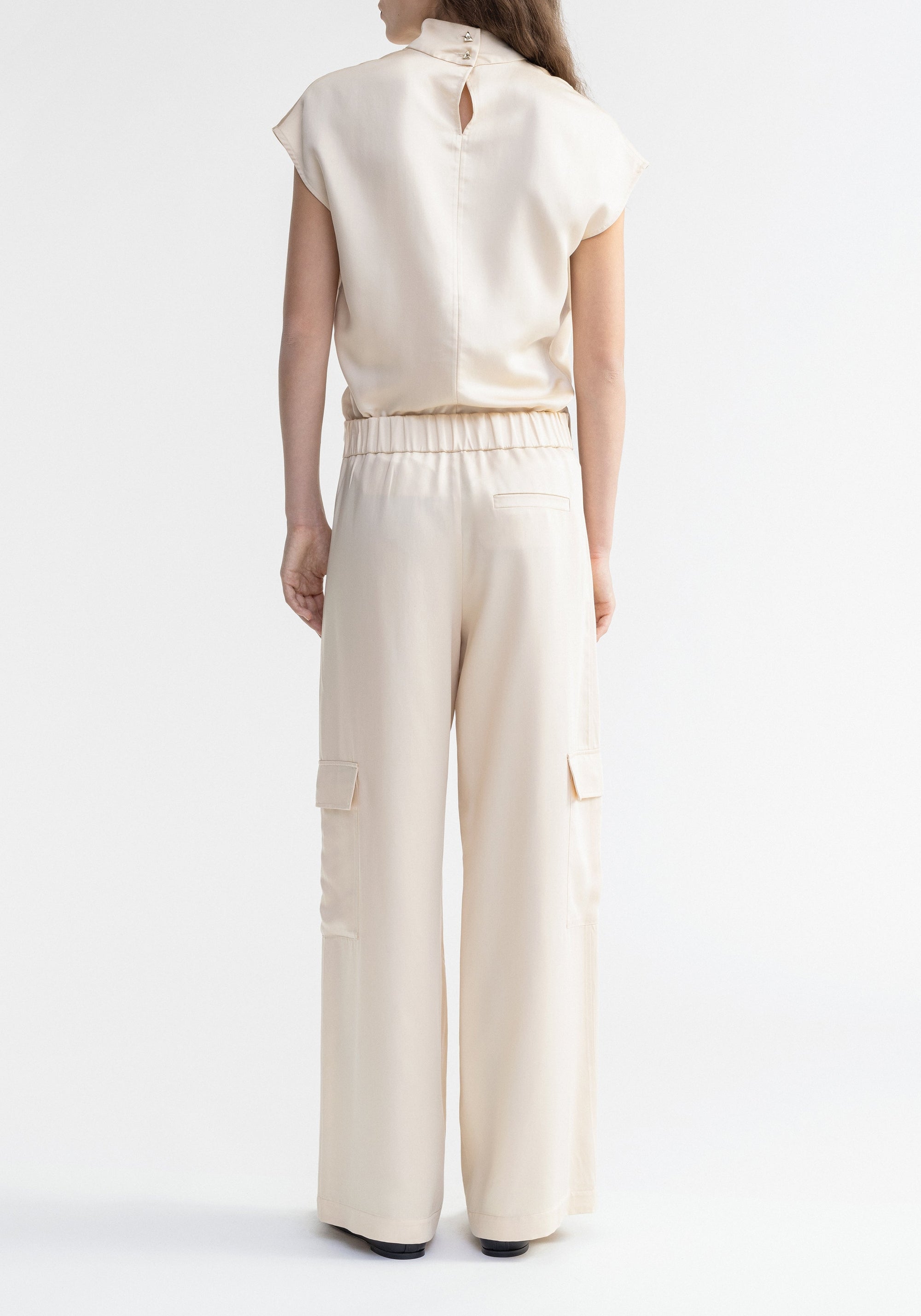 Pantalon cargo Gust - Cream
