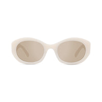 Lunettes de soleil 4G - Ivory & Brown Mirror