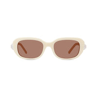 Lunettes de soleil Pearl - White & Bordeaux