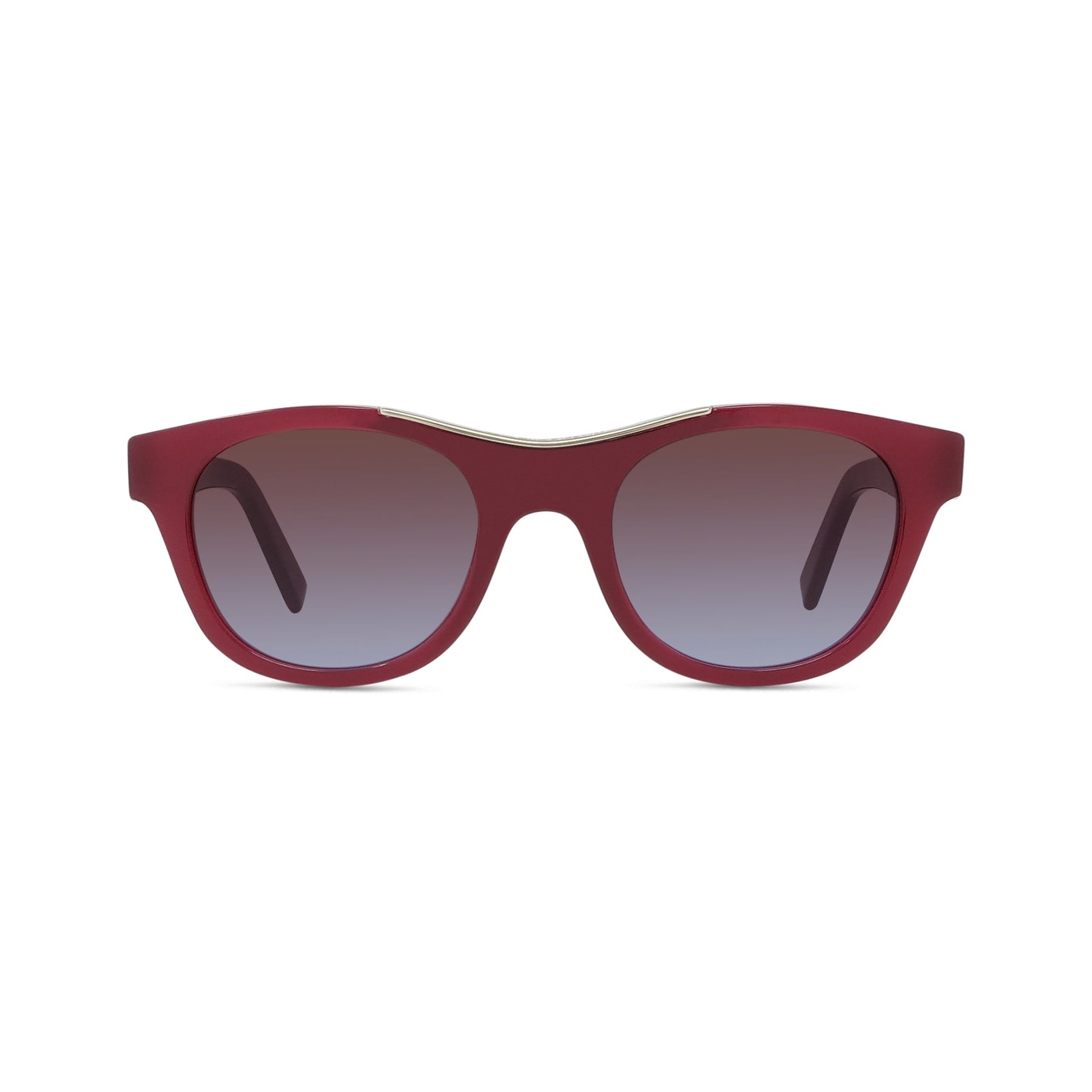 Lunettes de soleil 4G - Shiny Bordeaux & Gradient Brown
