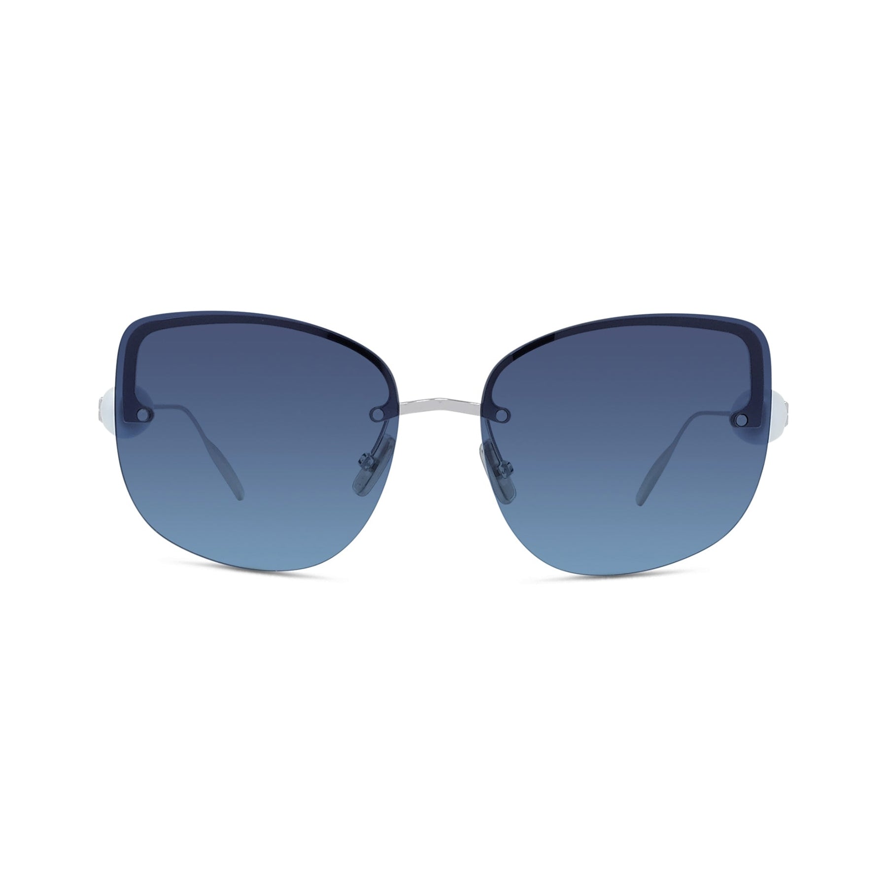 Lunettes de soleil Pearl - Shiny Palladium & Gradient Blue