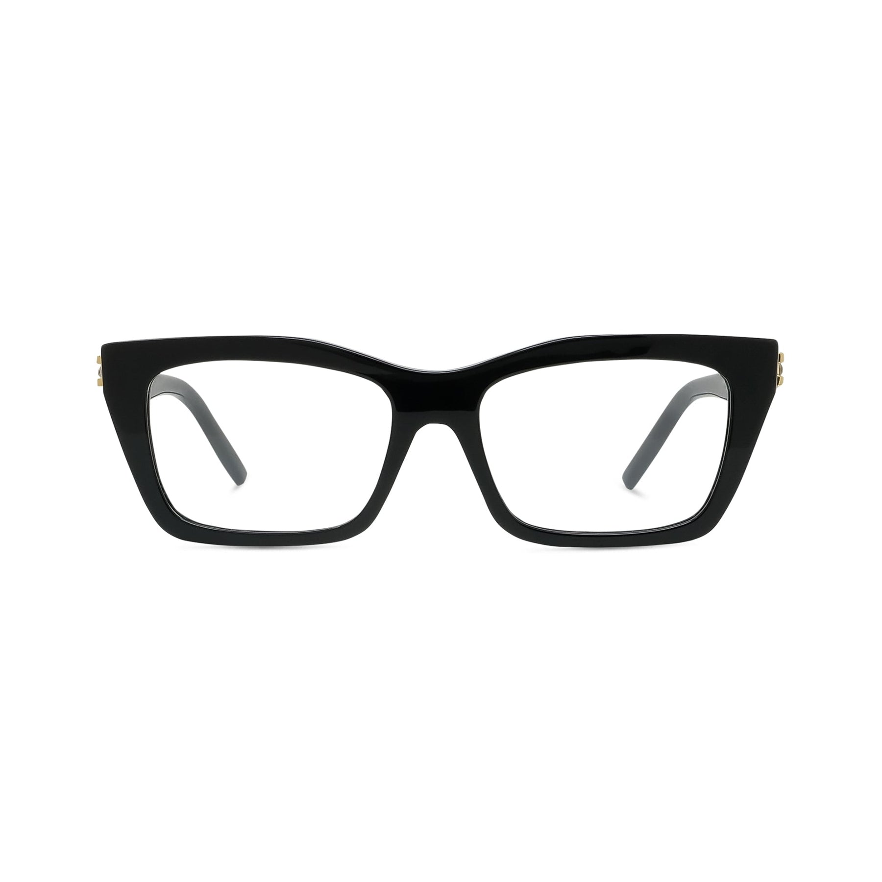 Plumetis Prescription Glasses - Shiny Black