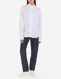 Chemise avec broderie - White