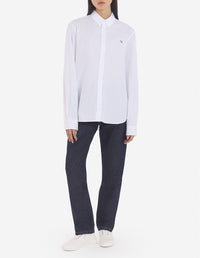 Chemise avec broderie - White