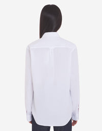 Chemise avec broderie - White