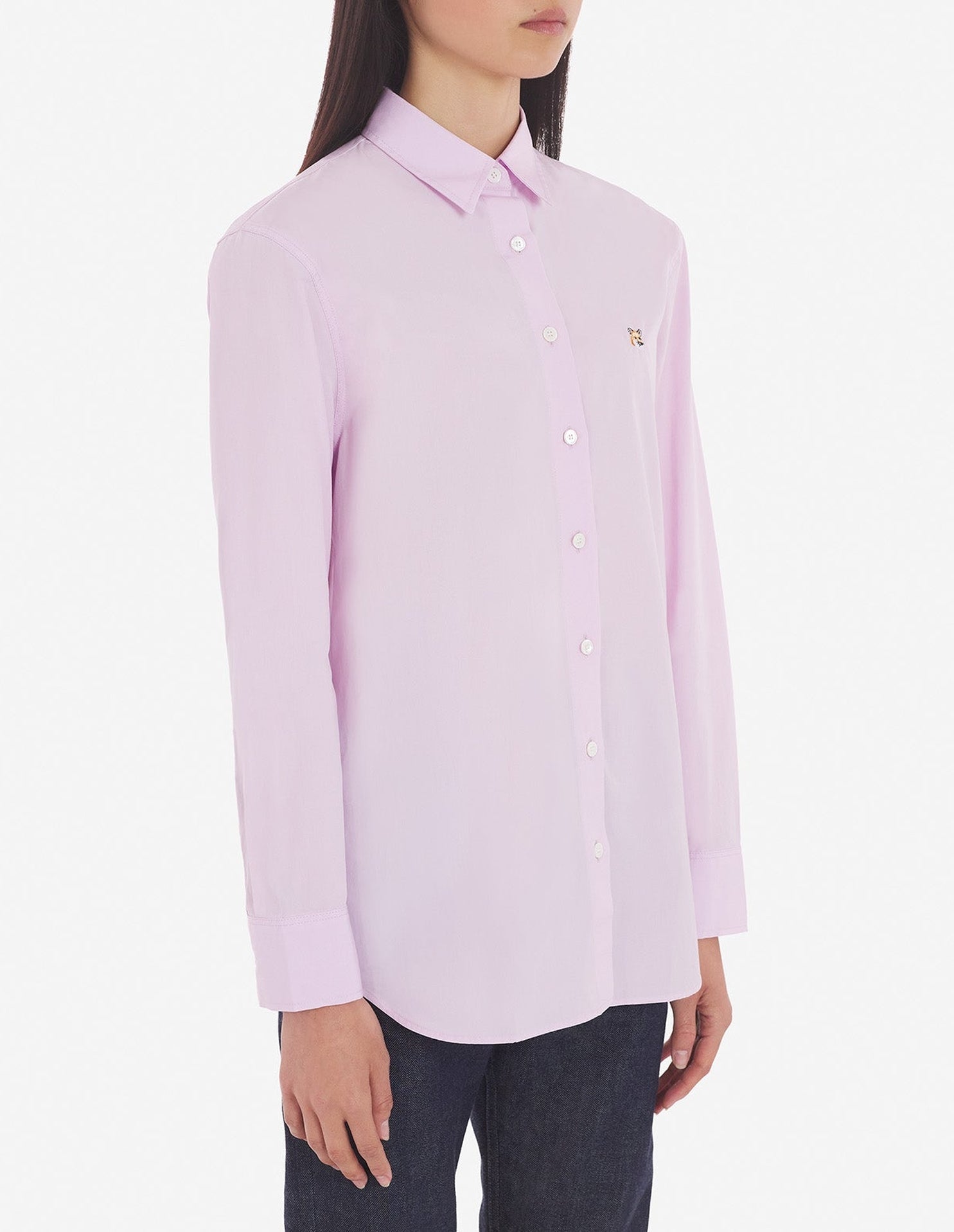 Chemise avec broderie - Light Pink