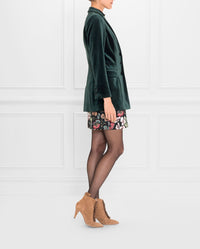Bottines Gwen en cuir - Marron