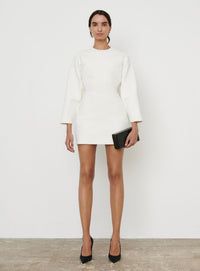 RHW Power Knit Dress - Ivory