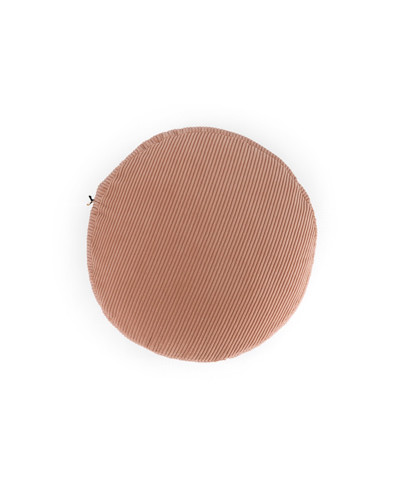 Coussin Ciccio en velours côtelé - Rose pâle