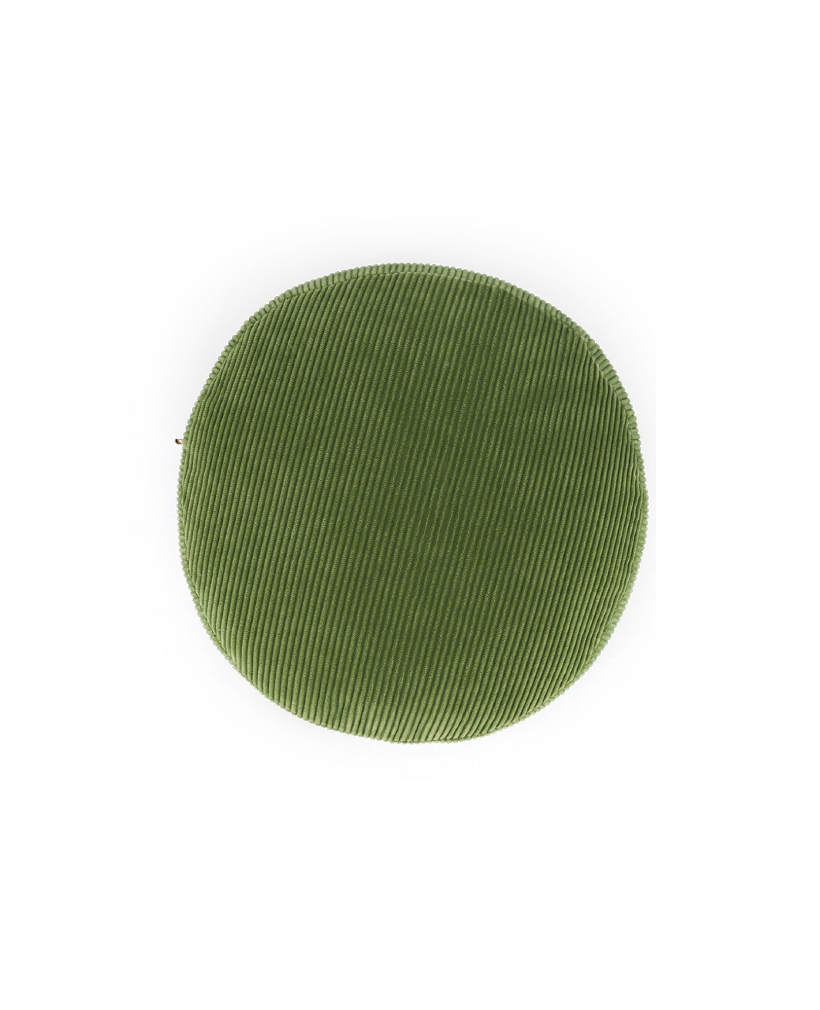 Coussin Ciccio en velours côtelé - Vert amande