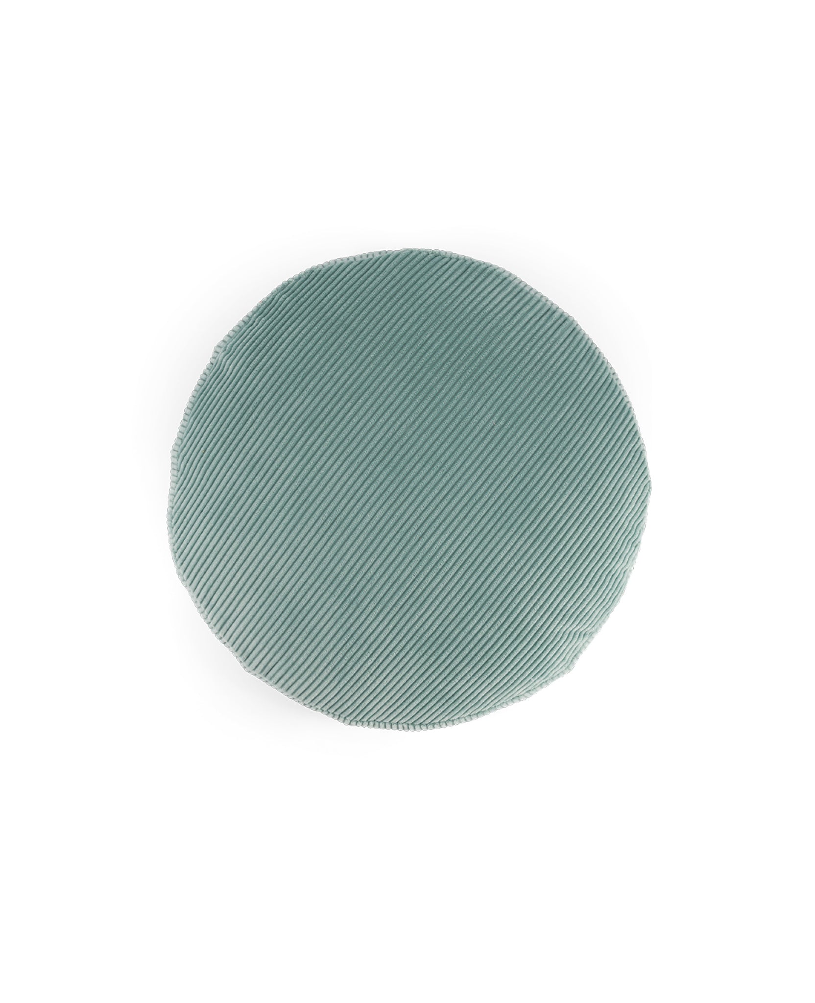 Coussin Ciccio en velours côtelé - Bleu