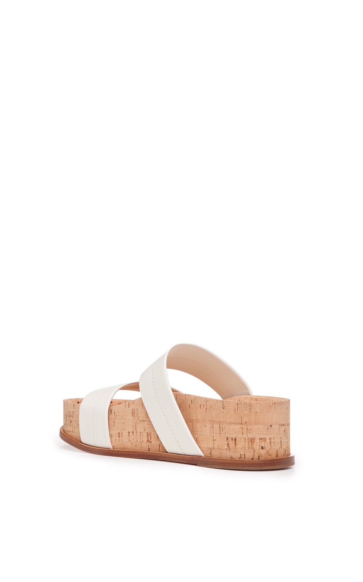 Cream / Mules Strike en cuir - Cream