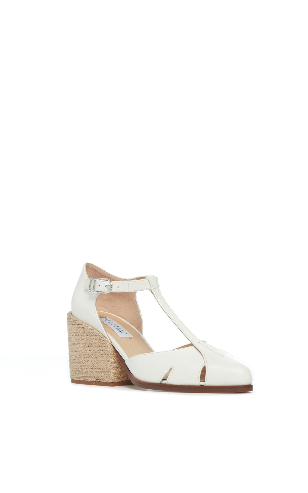 Cream / Sandales Ivy 80 en cuir - Cream