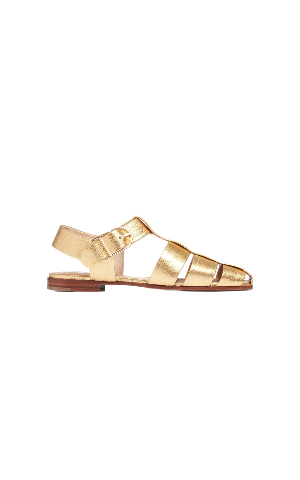 Gold / Sandales Lynn en cuir - Gold