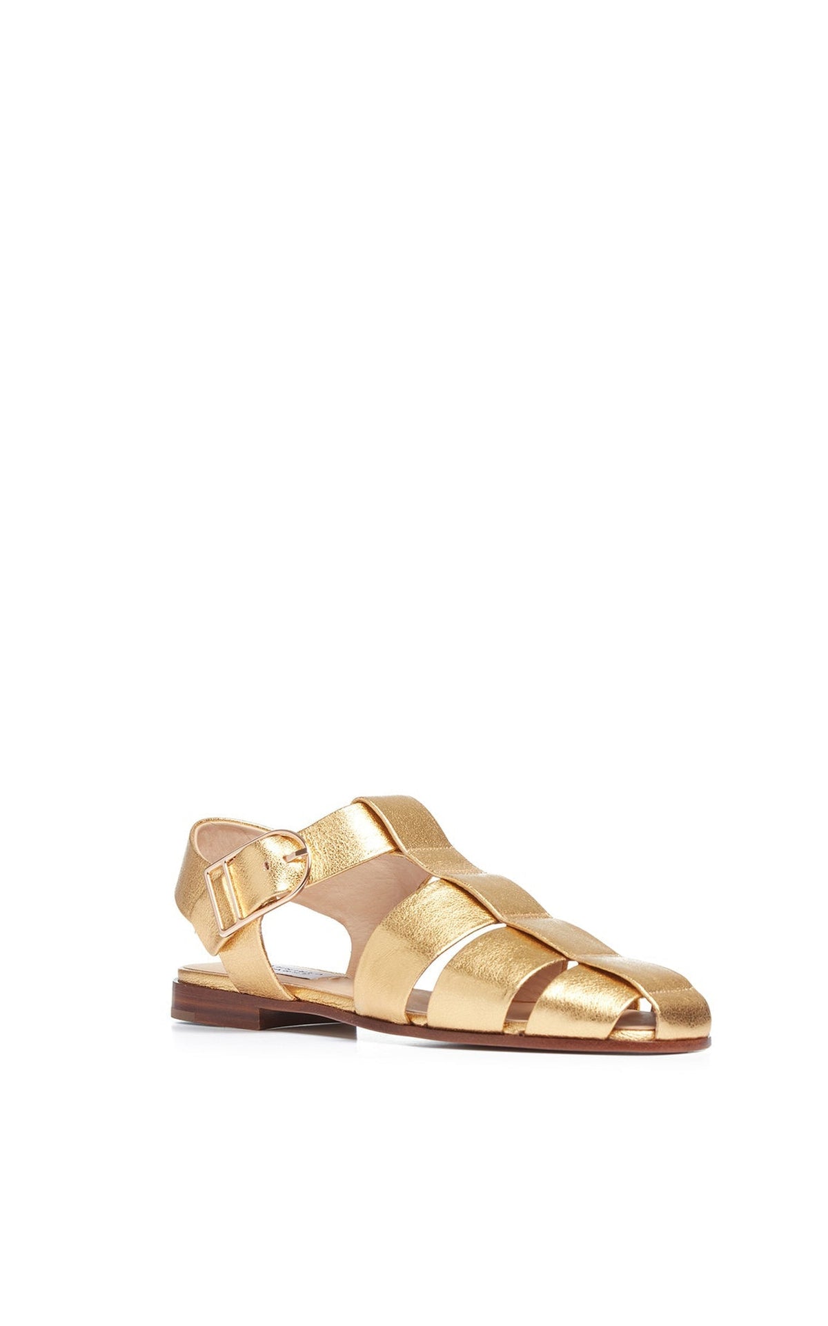 Gold / Sandales Lynn en cuir - Gold