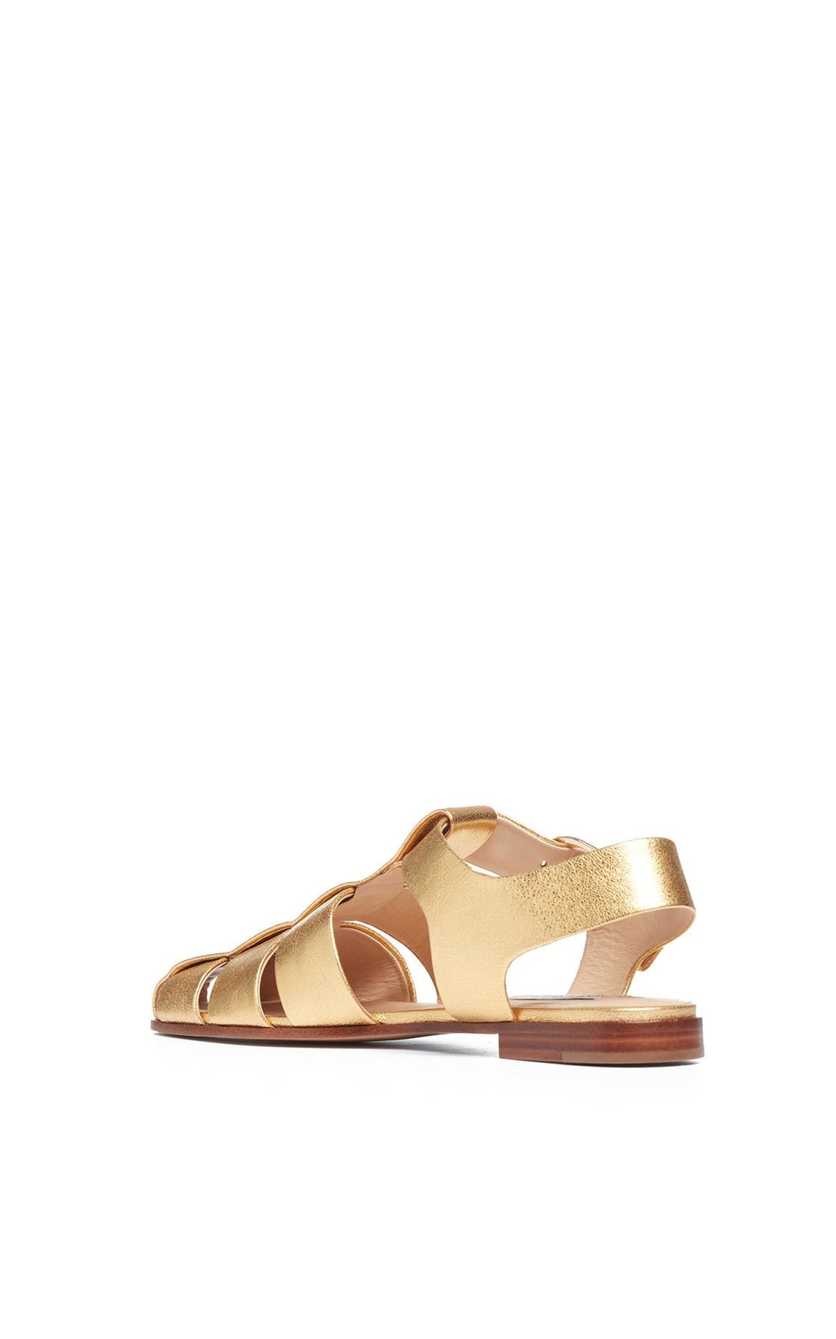 Gold / Sandales Lynn en cuir - Gold