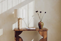 Lampe de table Gaia - Travertin