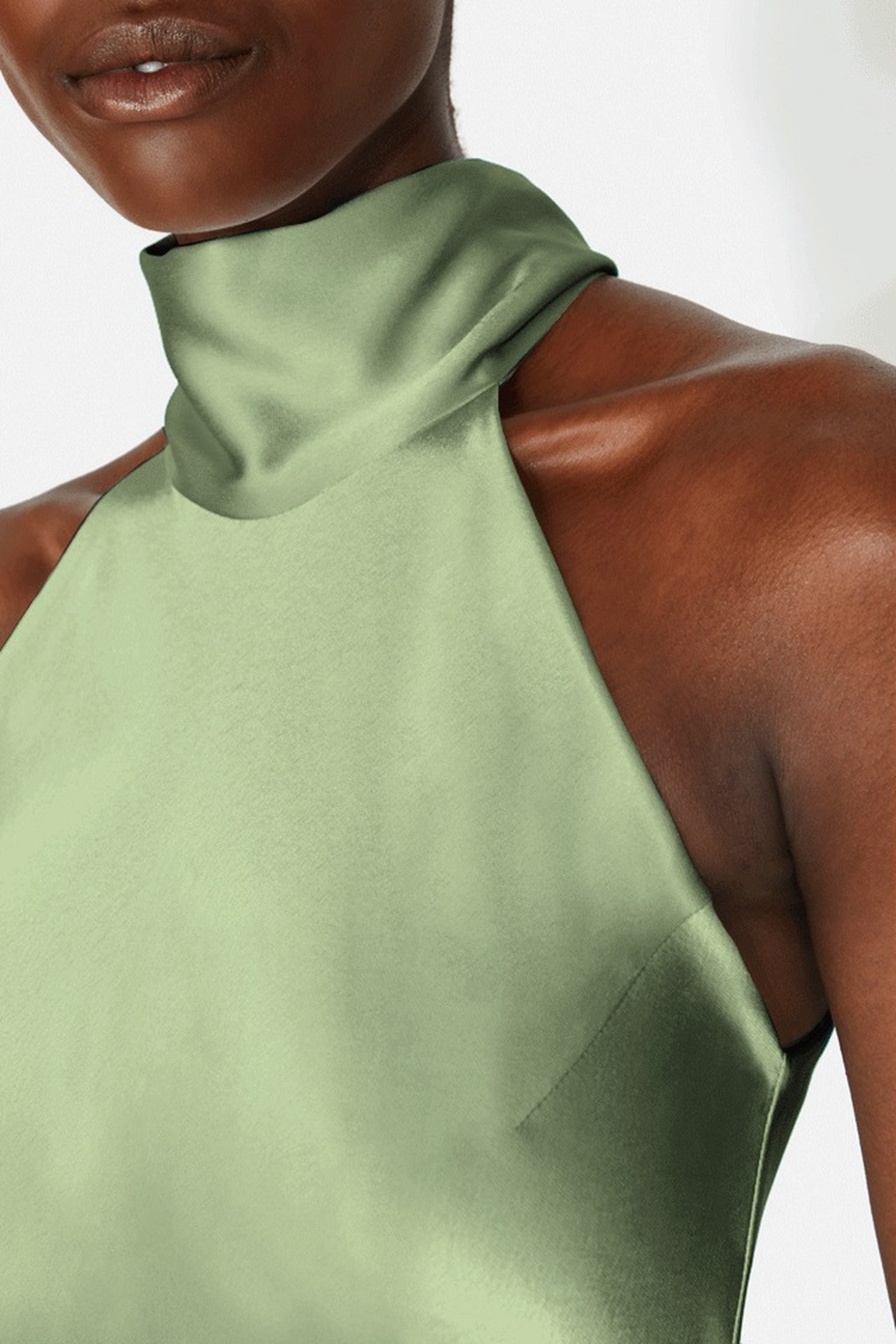 Sienna midi dress - Dark Moss