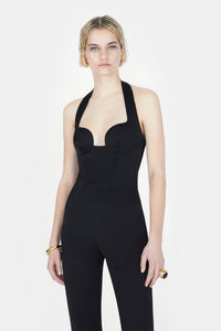 Combinaison Arch halter - Black
