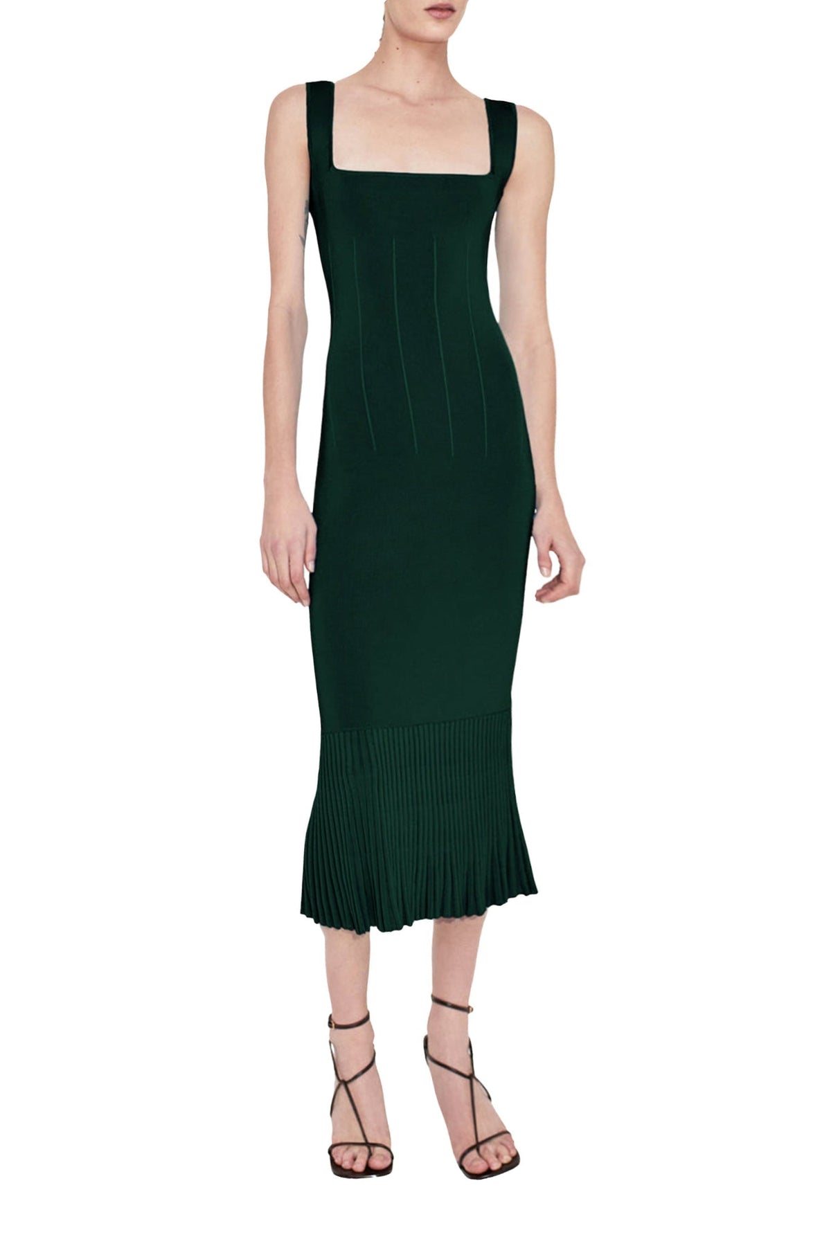 High Shine Atalanta Dress - Eden