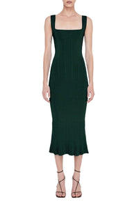 High Shine Atalanta Dress - Eden