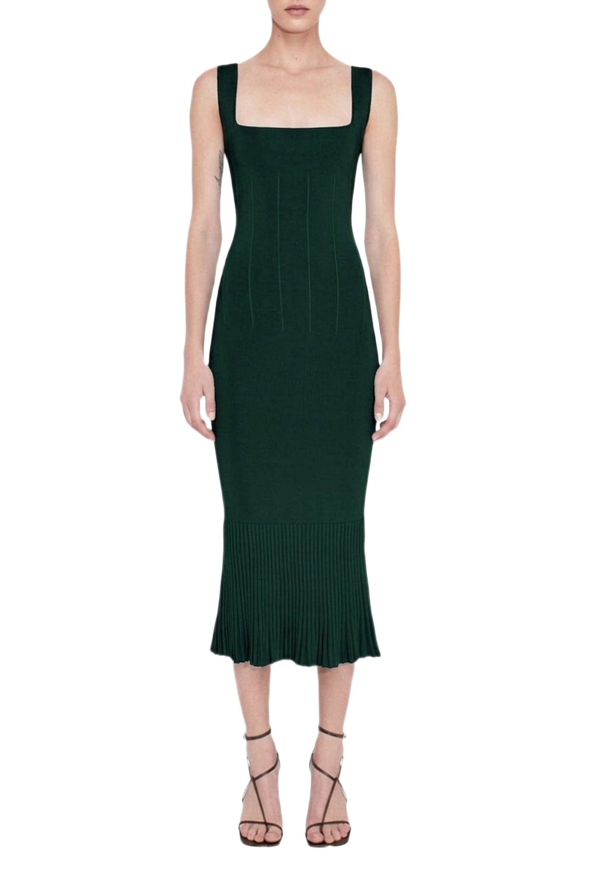 High Shine Atalanta Dress - Eden