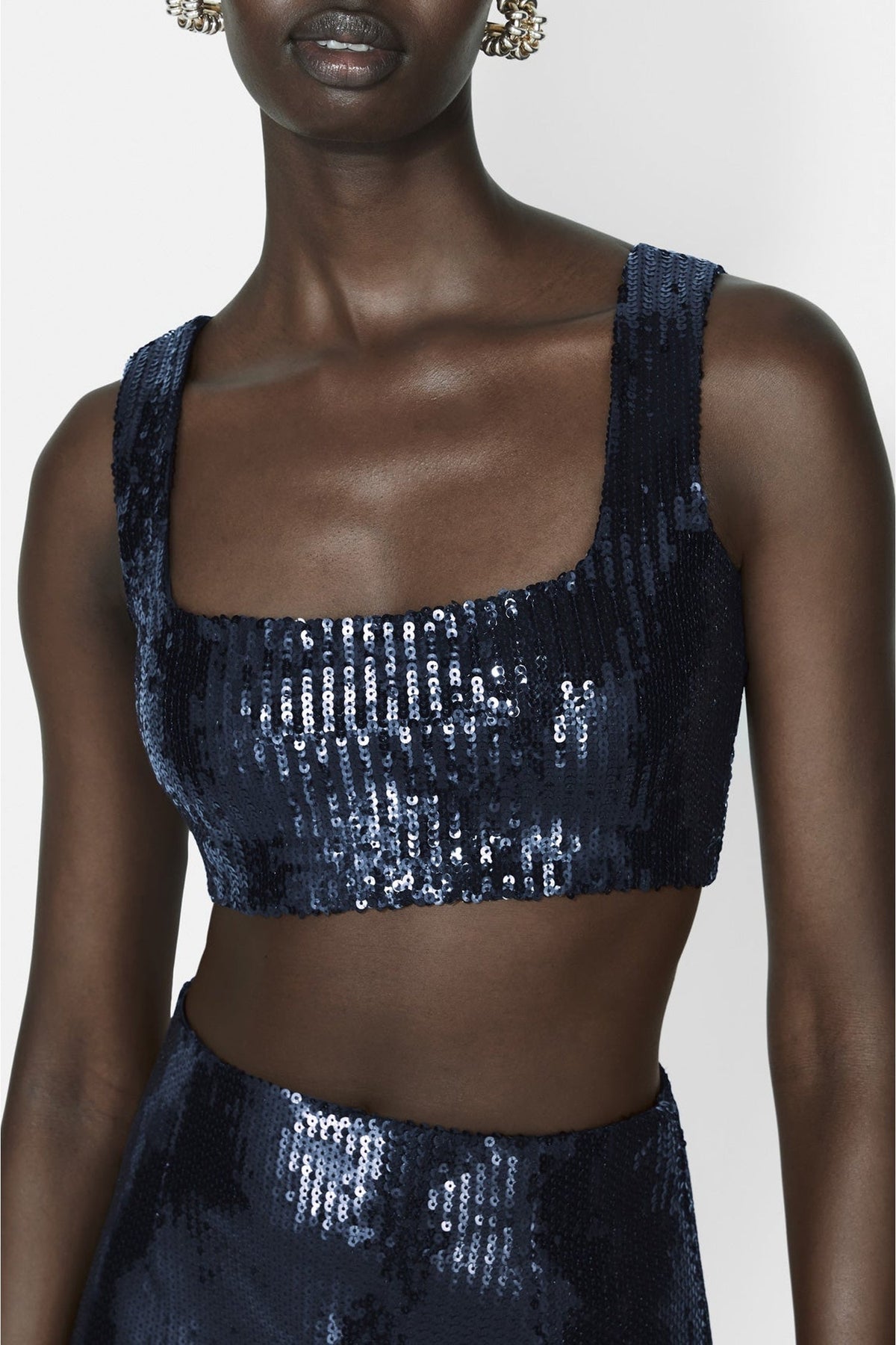 Beating Heart Crop Top - Blackcurrant