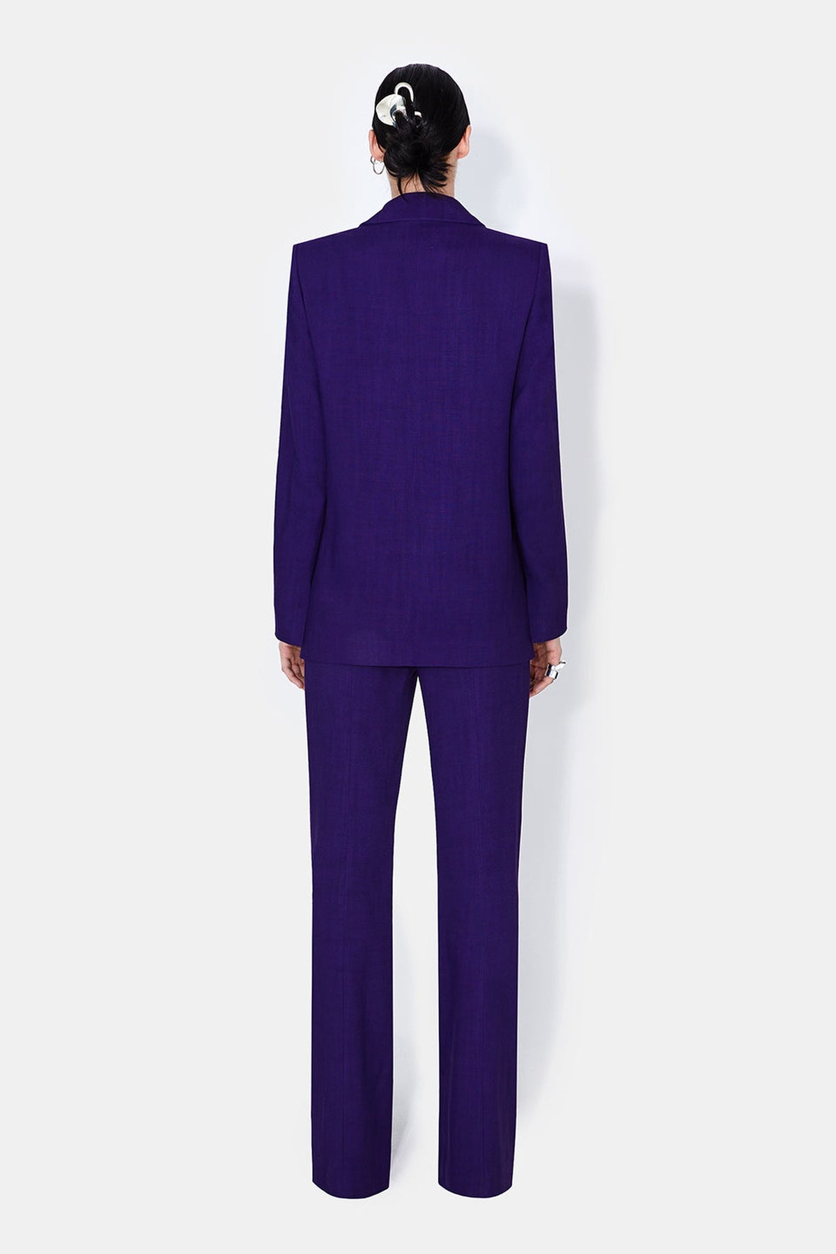 Boyfriend Blazer - Blackcurrant