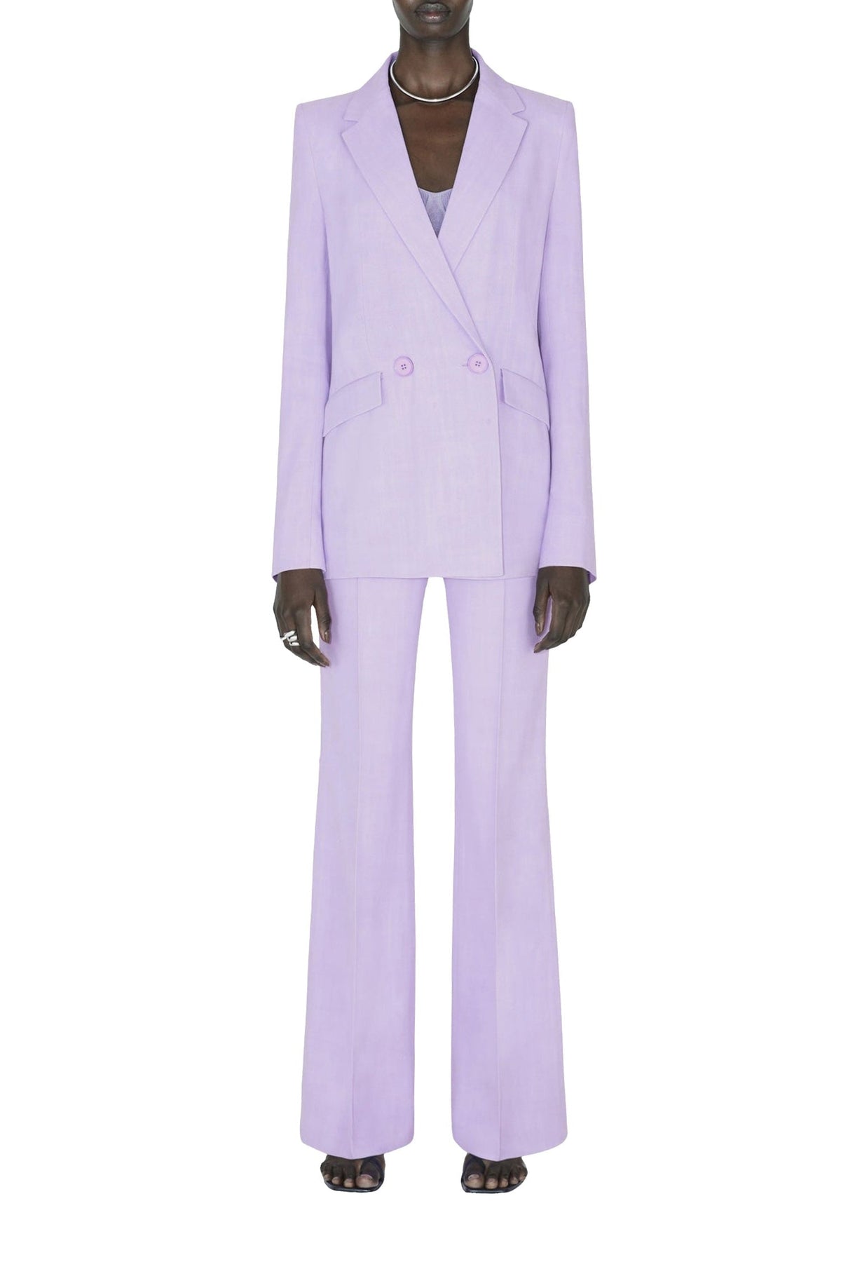 Boyfriend Blazer - Lilac