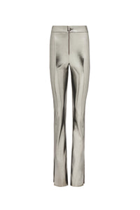 Pantalon à taille haute - Silver
