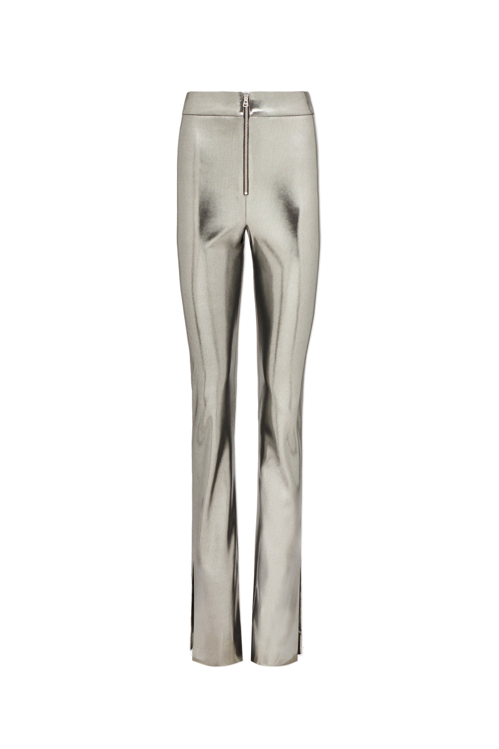 Pantalon à taille haute - Silver